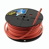 Accel 1844 Red 2-Gauge 100' Spool Silicone Battery Cable by Accel