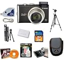 Canon PowerShot SX200 IS 12.0 Megapixel Digital Camera + 2GB Memory & Pro Accessory Kit