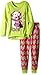 Komar Kids Girls' Puppy Chevron Jersey/bmj Sleep Set