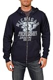 NCAA Men's Blue Michigan Wolverines Zip Hoodie
