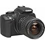 Canon EOS Digital Rebel XT 8MP Digital SLR Camera With 28-90mm Lens - Black