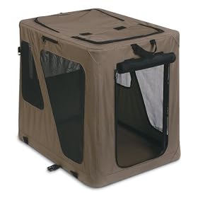 Petmate Pop-Up Kennel Intermediate, Covert Green