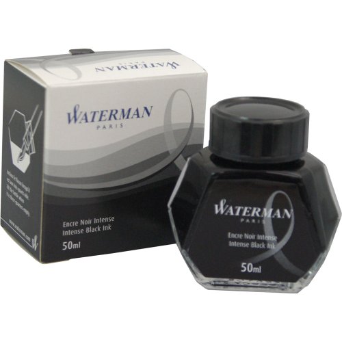 Waterman Bottled Ink (50ml) - Intense Black