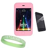 3-1 Bundle For IPod Touch 2nd Generation includes: Baby Pink Silicone Skin + Screen Protector + Live*Laugh*Love Wrist Band!!!