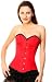 Authentic Steel Boned Waist Reducing Longlined Satin Corset 