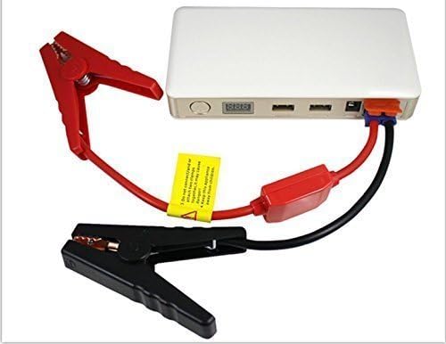 FruitFans Portable Vehicle Jumpstart 12000mAh Multi-function Car Battery Jump Starter 400A Peak Current Emergency Auto Power Bank Battery Charger External Battery with LED Lights SOS functions for Laptops/Cell Phones/ipad/Car Refrigerator/iphone