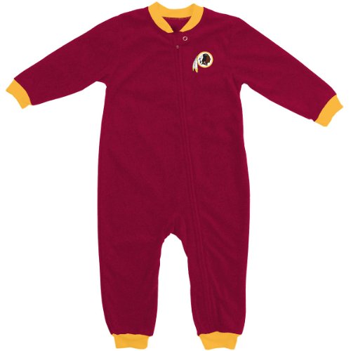 Reebok Washington Redskins Infant Long Sleeve Blanket Sleeper Infant 18 Months