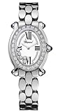 Chopard Happy Sport Oval White Gold Diamond Mini Women's Watch 277466-1003