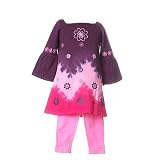 New Infant Baby Girls Clothes PURPLE Outfit Set 12M