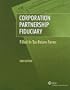Corporation Partnership Fiduciary (Filled-In Tax Return Forms)