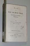 Zoom Produkt-Bild: He&szlig;, Johann Jakob: Kern der Lehre vom Reiche Gottes. Nach Anleitung des biblischen Geschichtinhalts. 2., verb. Aufl. Z&uuml;rich, Orell, F&uuml;&szlig;li & Co, 1826. Kl.-8&deg;. L (1), 384 S. Einf. Pappband.