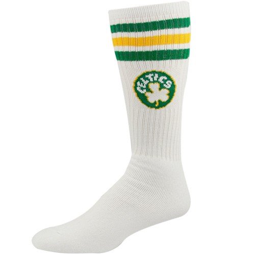 Boston Celtics White Tube Socks