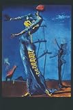 Salvador Dali - Flaming Giraffe 24"X 36" ST Art Poster