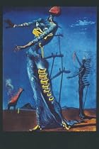 Salvador Dali - Flaming Giraffe 24"X 36" ST Art Poster