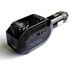 mu:grapher カーFMトランスミッター携帯電話用変換ケーブル付 BK Z-257