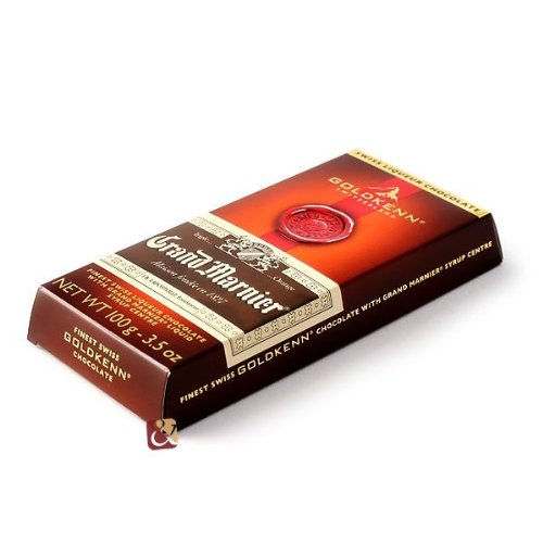 GRAND MARNIER Flüssig gefüllt mit französischem Likör Mit zarter Zuckerkruste (Tafel 100g)