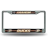 NHL Bling Chrome License Plate Frame
