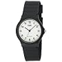 Casio Men's MQ24-7B Analog Black Resin Strap Watch