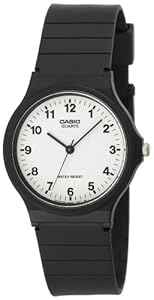 Casio Men's MQ24-7B Analog Black Resin Strap Watch Casio Men's MQ24-7B Analog Black Resin Strap Watch