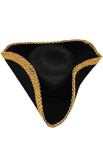 Deluxe Colonial Tricorn Hat