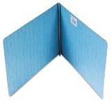 ACCO 19022 Presstex Report Cover, Reinforced Hinges, 8-1/2 x 14, 2-3/4 C to C, Light Blue, Carton of 100
