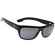 Spy Lennox Sunglasses - Spy Optic Steady Series Casual Wear Eyewear w/ Free B&F Heart Sticker Bundle - Shiny Black/Grey