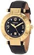 Versace Women's 68Q70SD009 S009 Reve 3 H Yellow-Gold Plated Diamond Genuine Leather Watch from Versace