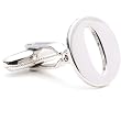Personalized Number Cufflinks Zero