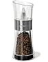 Cole and Mason Inverta Flip Acrylic and Brushed-Chrome Pepper Mill