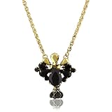 LK Designs Midnight Mist Crystal Love Pendant Neckl