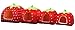 Leegoal Cute Soft Sponge White Dots Strawberry Pet Cat Dog House Bed With Warm Plush Pad (Red,L)