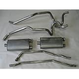 Dual Exhaust System - Cat Back - with DUAL MODE driver controlled mufflers by Waldron's Antiqe Exhaust