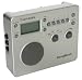 Tivoli Audio SongBook AM / FM Alarm Clock Travel Radio, Silver