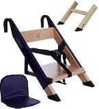 Aktionspaket Kindersitz + Kissen + Stand alone-Beine  Buche blau -  statt 109,85 Euro