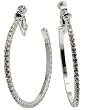 BIG BLING HIP CLIPS! 2" Austrian Crystal Clip On Adjustable Non Pierced Earrings
