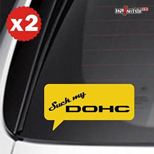 2x sucks my dohc jdm euro sticker decal turbo drift drag rally sports performance racing stance flush lower bumper windows
