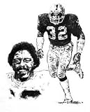 Jack Tatum Oakland Raiders Lithograph