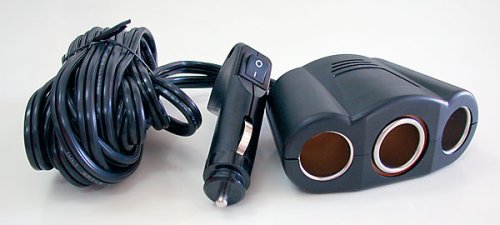 Automotive Parts and Accessories: Maxsa 3 Outlet Power Adapter with On/Off Switch
