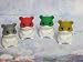 Japanese Iwako Erasers Imported From Japan : Happy Holidays Christmas Set of 4 Brand New Hamsters Ne