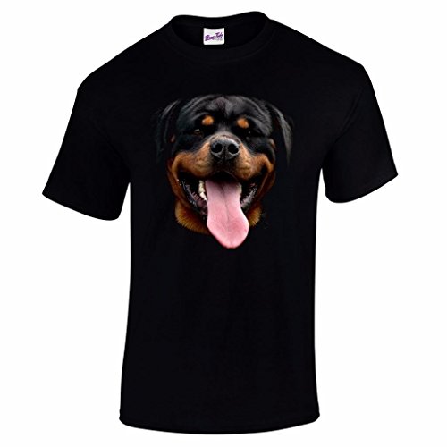 Men's Cute Rottweiler Dog T Shirt