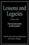 Lessons and Legacies VIII: From Generation to Generation (Lesson & Legacies) (v. 8)
