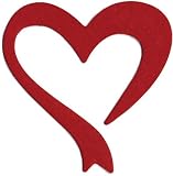 QuicKutz  RS-0045 2 by 2-Inch Die, Ribbon Heart