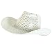 COWBOY SHAPEABLE FEDORA GLITTER SEQUINS HAT DANCE SILVER