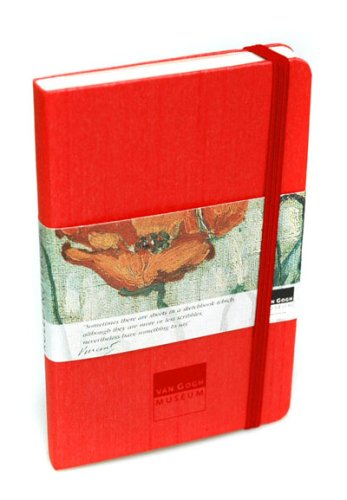 Moleskine Van Gogh Small Ruled Notebook, Red On Sale
