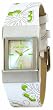 Kahuna Kus-0015L Ladies White Leather Strap Watch