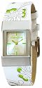 Kahuna Kus-0015L Ladies White Leather Strap Watch