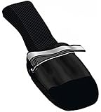 Muttluks All Weather Leather Sole and Toe 2.75-Inch to 3.25-Inch Dog Boots, Small, Black, Set of 4