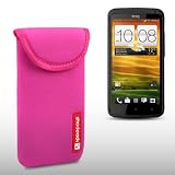 SHOCKSOCK NEOPREN H�LLE CASE TASCHE SCHUTZ F�R HTC ONE X IN ROSA (PINK)von "CELLAPOD"