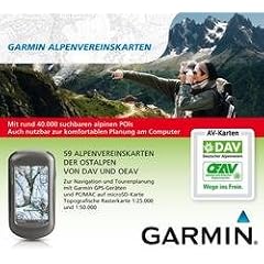 Garmin Topo Garmin Alpenvereinskarten Rasterkarte auf microSD/SD