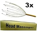 3 St&uuml;ck Head Massager - Kopfmassage-Ger&auml;t